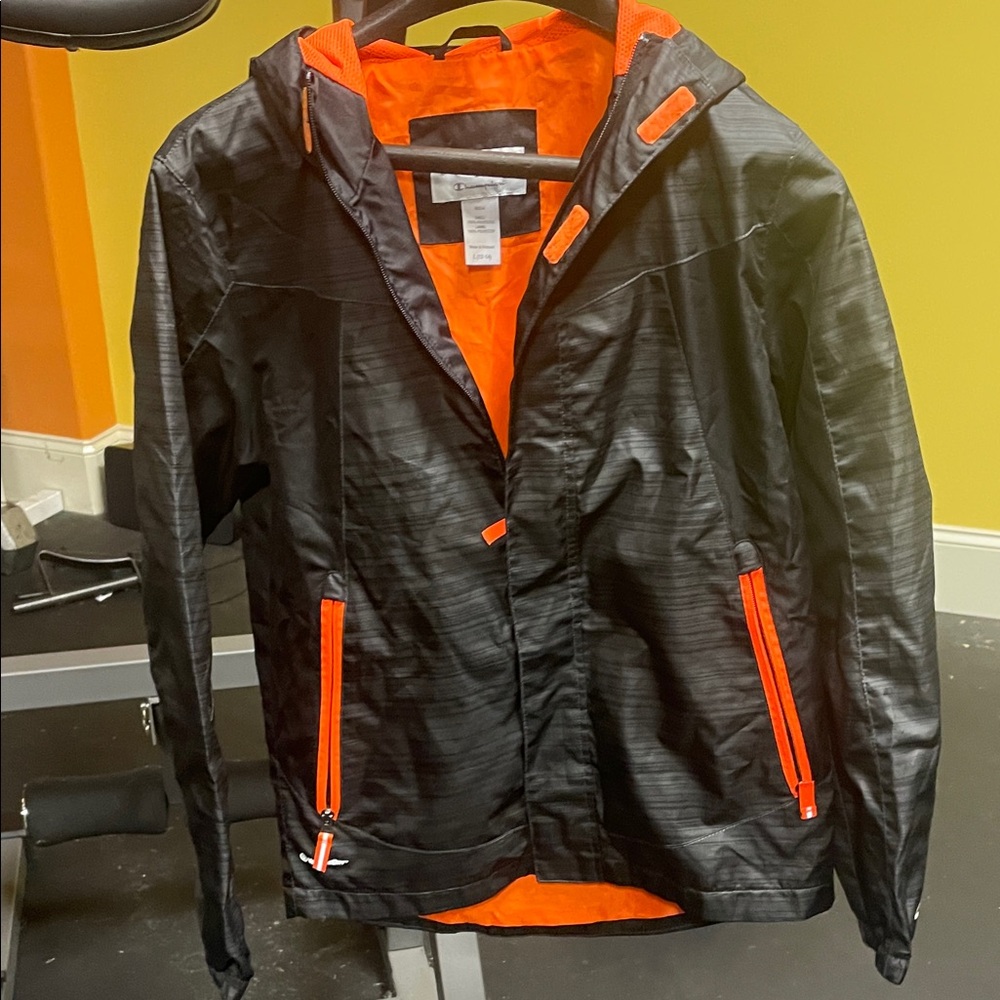 Champion Black and Orange Jacket